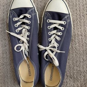Men’s Converse All Star sneaker size 12 blue denim color